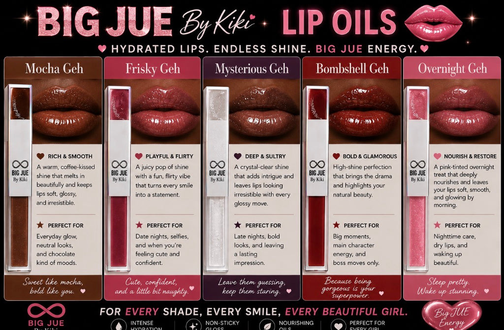 My BIG LIP OIL IS POPPIN