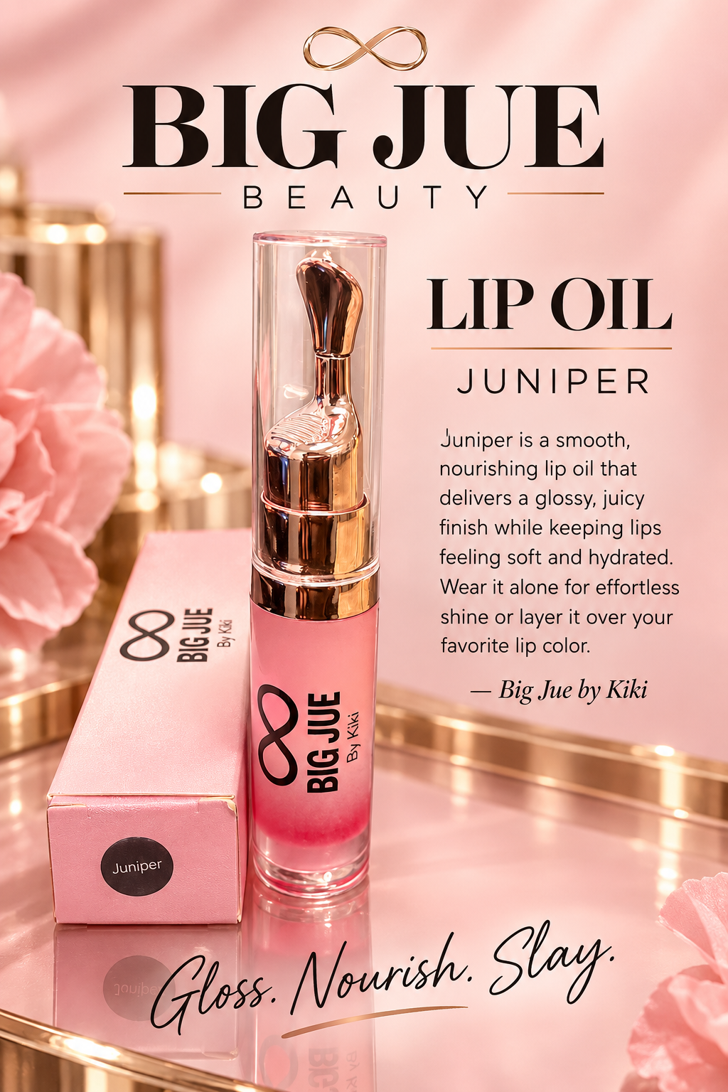 Big Jue Lip Oil Juniper